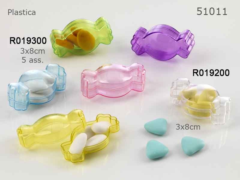 SCATOLA PLASTICA CARAMELLA