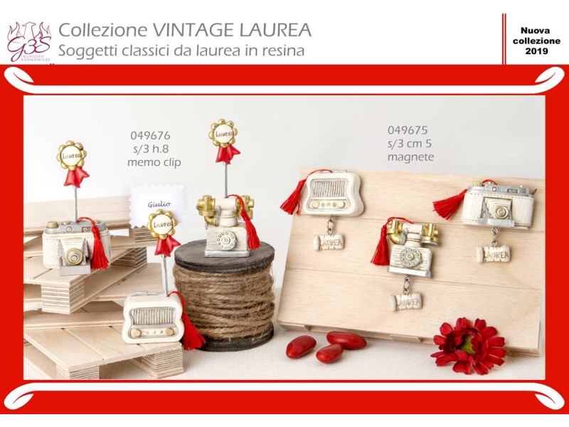 Bomboniere Vintage In Resina Per Laurea