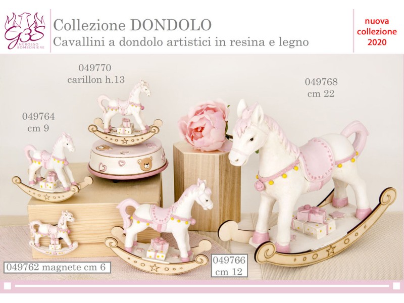 Dondolo Rosa Etm Bomboniere