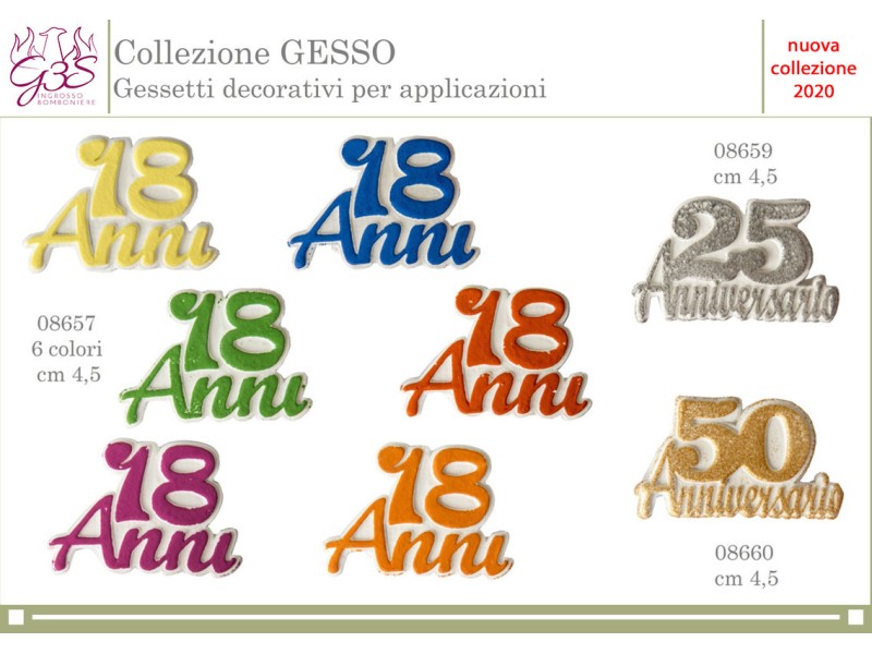 Gessi Colorati Per Decorazione Festa Compleanno