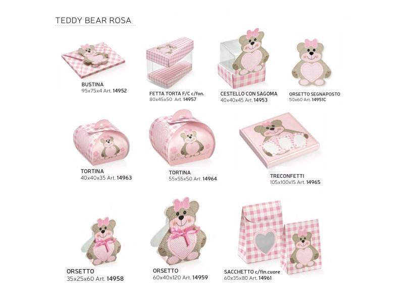 TEDDY BEAR ROSA