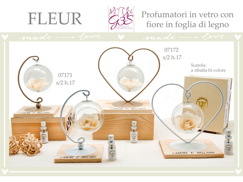 Diffusori Profumo In Vetro e Legno