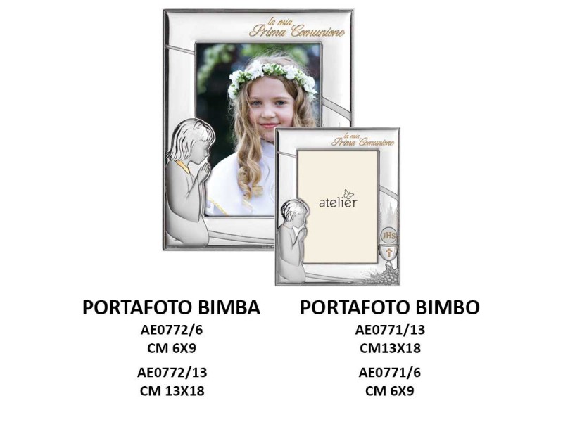 Cornici per foto bimba e bimbo