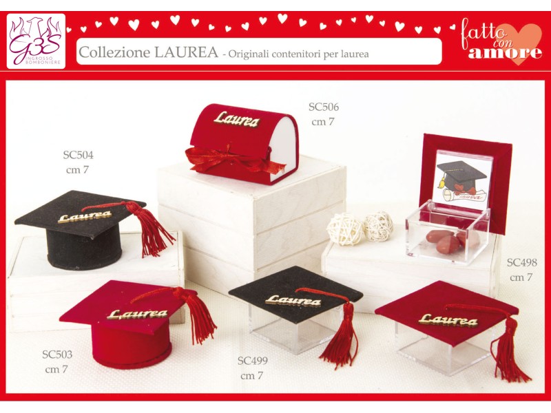 Portaconfetti Collezione Laurea