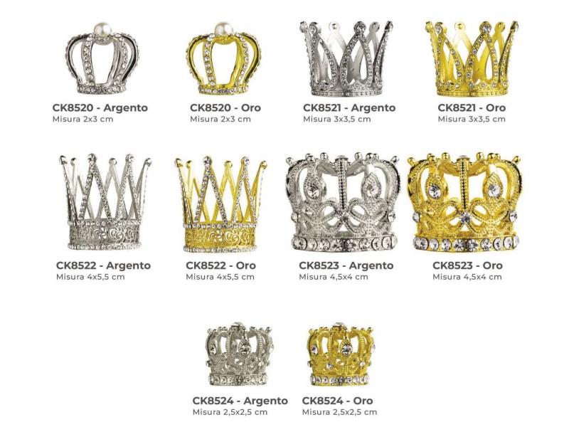 CORONA ORO E ARGENTO