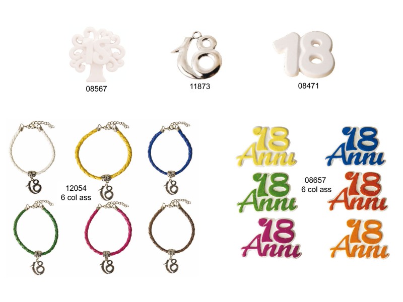 Accessori 18 anni