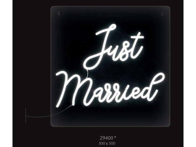 Just Married Led