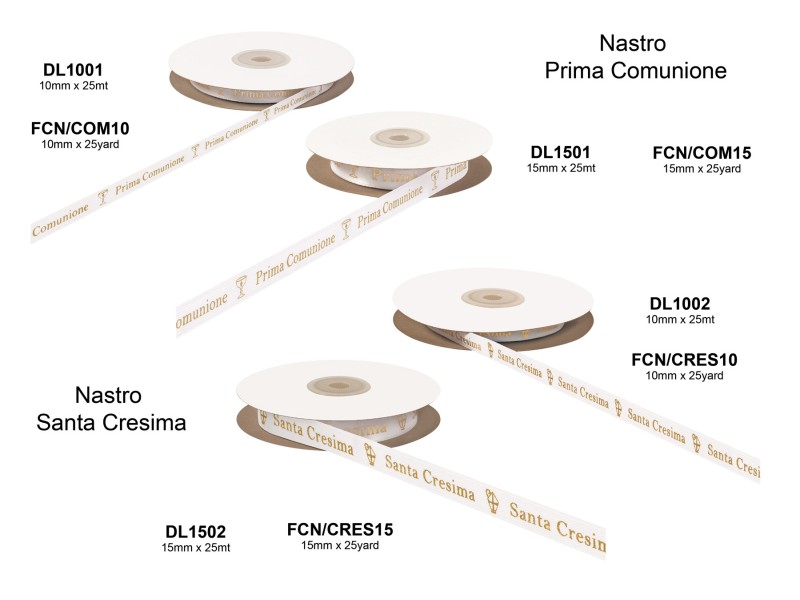 Nastro Comunione e Cresima