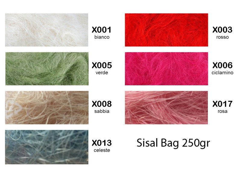 SISAL BAG 250 GR. BIANCO